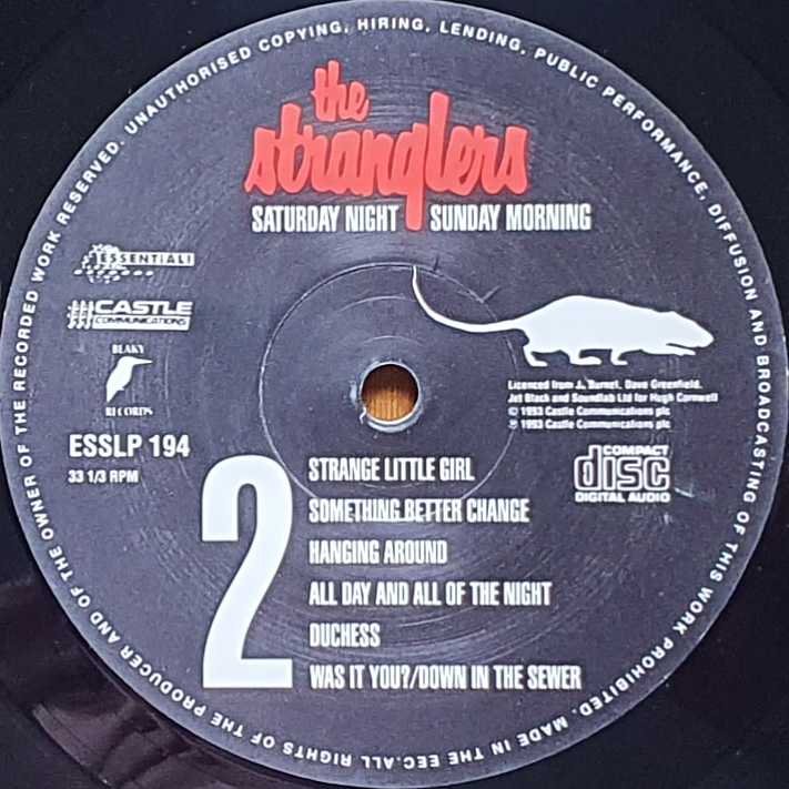 ESSLP 194 Saturday night, Sunday morning The Stranglers from The Stranglers Label